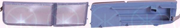 Eyelid, front fog light -