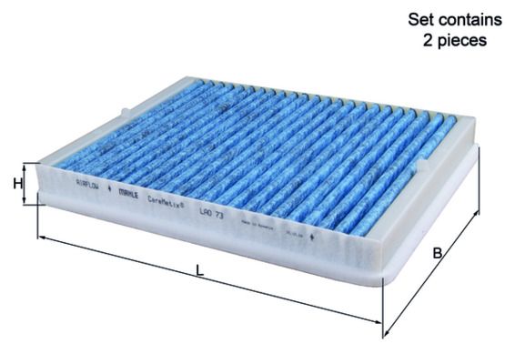 Filter, cabin air BMW 5er (E39) 2182533