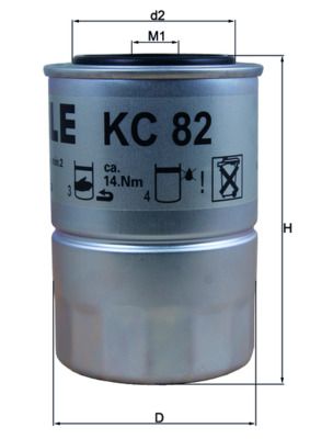 Fuel Filter GENERAL MOTORS - 94419532