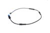 Warning Contact, brake pad wear -