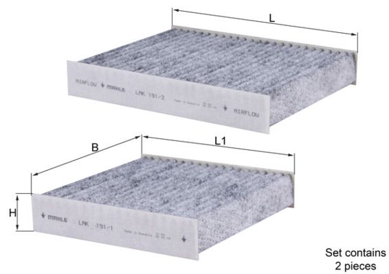 Filter, cabin air CFA10205-2 - Peugeot