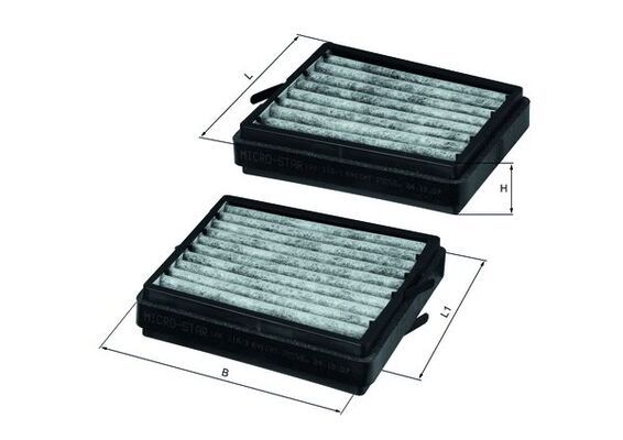 Filter, cabin air MB W203