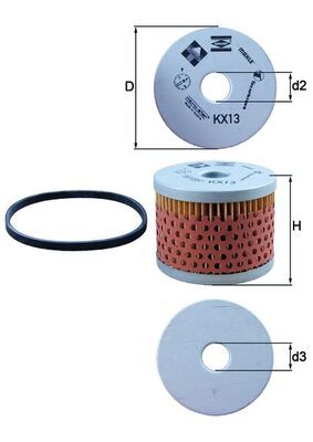 Fuel Filter C11909PL - FIAT