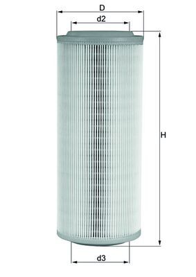 Air Filter CA8900 - Fiat