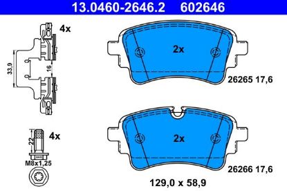 Brake Pad Set, disc brake VAG - 8W0 698 451AC