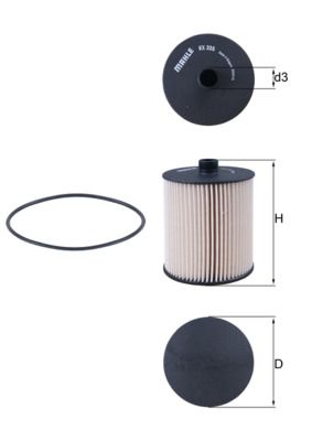 Fuel Filter C5 III (RD_), 407 Kupee (6C_)