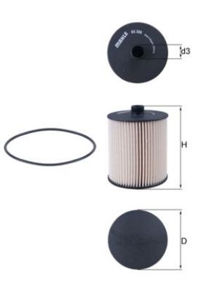 Fuel Filter C5 III (RD_), 407 Kupee (6C_)