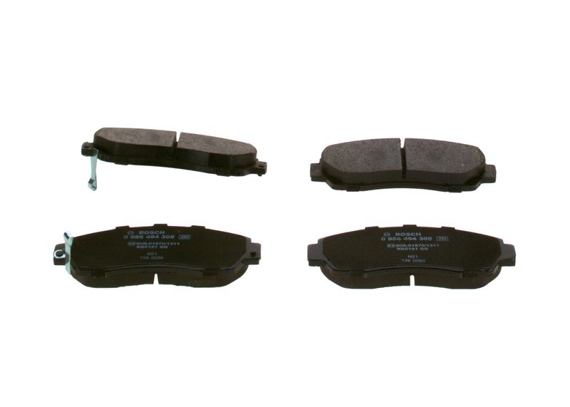 Brake Pad Set, disc brake HONDA - 45022-SA0-660