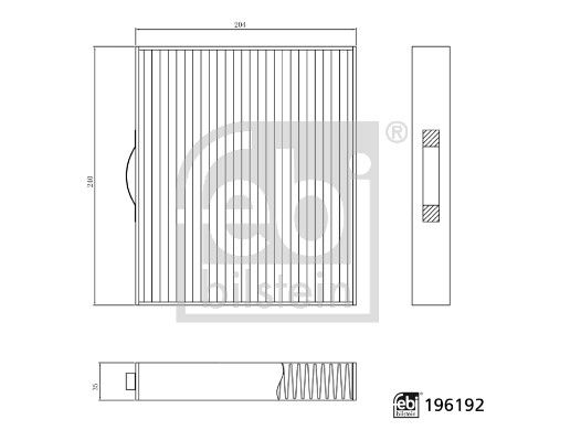 Filter, cabin air NIO P0217187AC