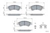 Brake Pad Set, disc brake FORD - 1 723 538