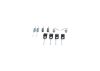 Accessory Kit, parking brake shoes -