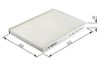 Filter, cabin air GENERAL MOTORS - 95528293