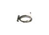 Warning Contact, brake pad wear -