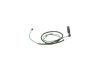 Warning Contact, brake pad wear -
