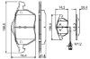 Brake Pad Set, disc brake VAG - 4A0 698 151 C