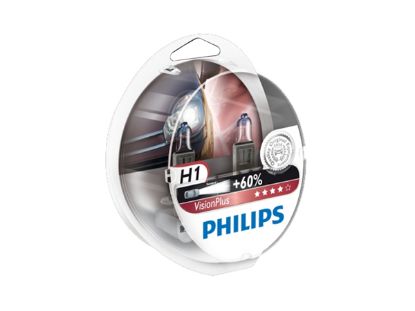 Bulb, spotlight H1 VisionPlus 2tk