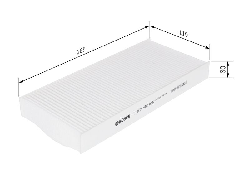 Filter, cabin air -