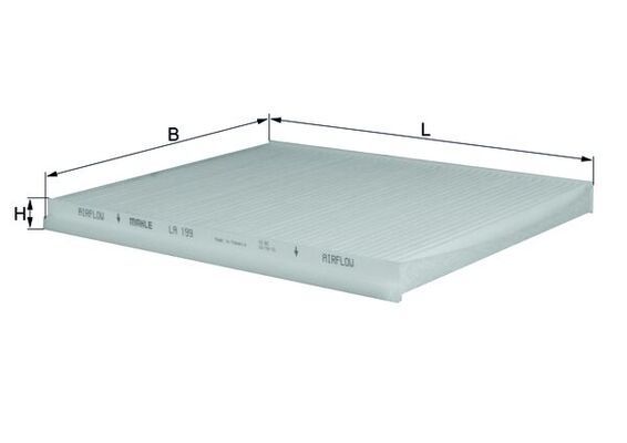Filter, cabin air J1342010 - Lexus