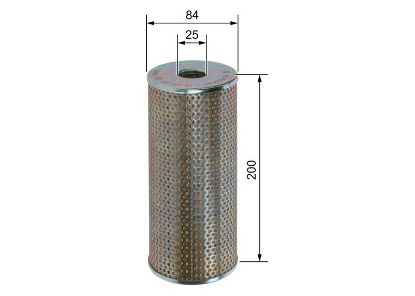 Filter, operating hydraulics SCANIA
