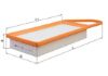 Air Filter PSA - 96 452 957 80