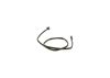 Warning Contact, brake pad wear -