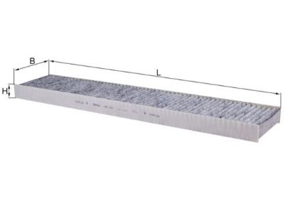 Filter, cabin air VAG - 7M0 819 638A