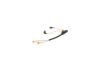 Warning Contact, brake pad wear -
