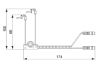 Warning Contact, brake pad wear -