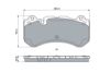 Brake Pad Set, disc brake MERCEDES-BENZ - 007 420 59 20