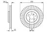 Brake Disc MERCEDES-BENZ - 164 421 14 12