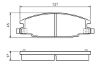 Brake Pad Set, disc brake -