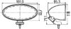 Front Fog Light Comet FF 300, tagant valge