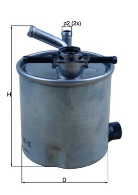 Fuel Filter NISSAN - 16400-ES60D