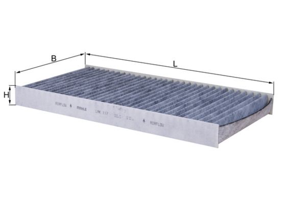 Filter, cabin air CFA9495 - Opel Vectra C