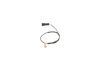 Warning Contact, brake pad wear -