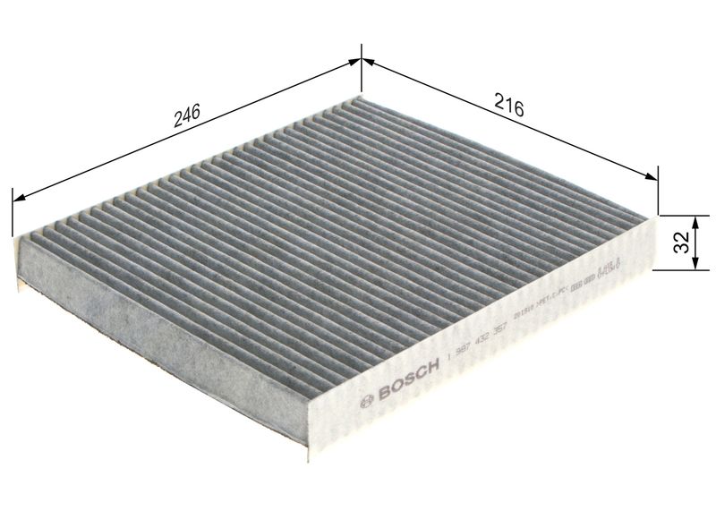Filter, cabin air MERCEDES-BENZ - 463 830 00 18