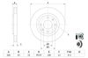 Brake Disc PSA - 16 107 407 80