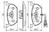 Brake Pad Set, disc brake VAG - 5Q0 698 151 C
