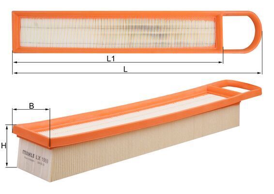 Air Filter MINI - 13 71 7 534 825, PSA - 1444.RK