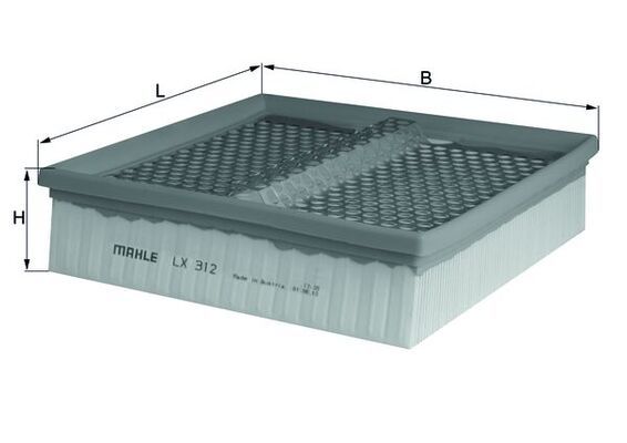 Air Filter E-CLASS (W124), 190 (W201)