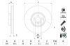 Brake Disc BMW - 34 11 6 887 397 - vas