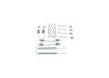 Accessory Kit, brake shoes -
