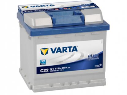 Starter Battery 52Ah 470A 207*175*190 - + BLUE dynamic