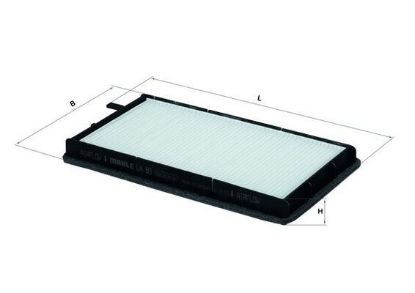 Filter, cabin air BMW - 64 11 1 393 489