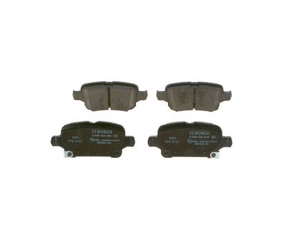 Brake Pad Set, disc brake GENERAL MOTORS - 39021615