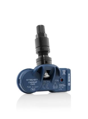 Wheel Sensor, tyre-pressure monitoring system Clamp-in metall ventiil Must, muudetav nurk