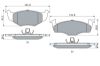 Brake Pad Set, disc brake -