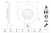 Brake Disc BMW - 34 11 6 860 911 - vas