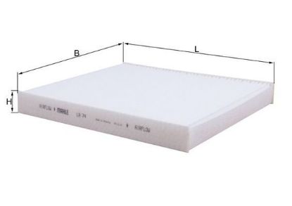 Filter, cabin air GENERAL MOTORS - 93182436