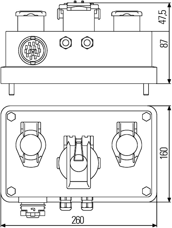 Cable Junction Box Cable Junction Box, ADR/GGVS